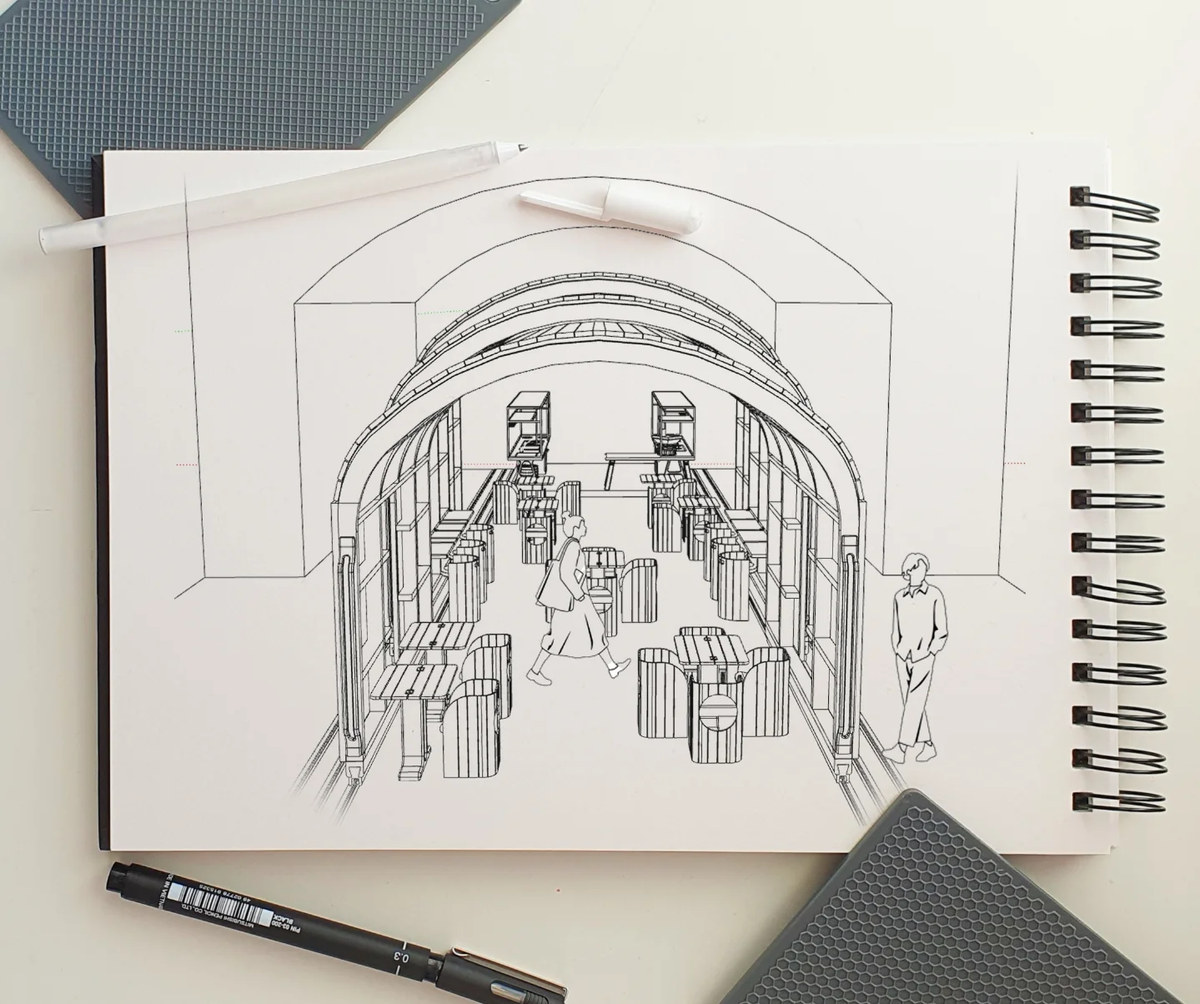 Interior study from another view by Leo & Natalia