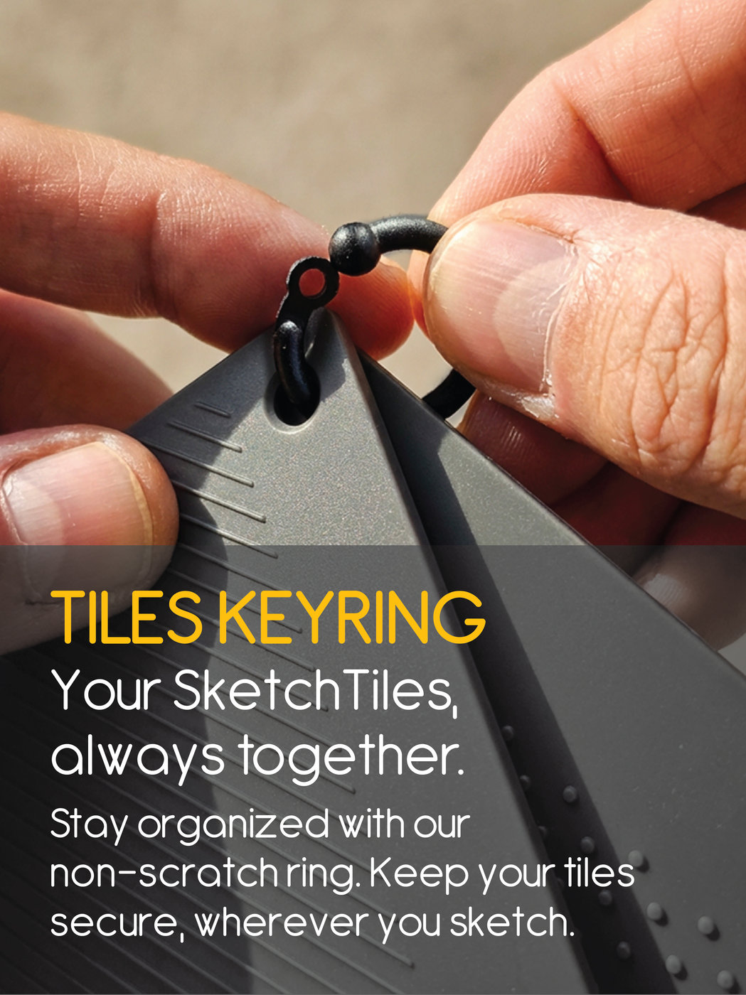 Tiles Keyring: product photo 2