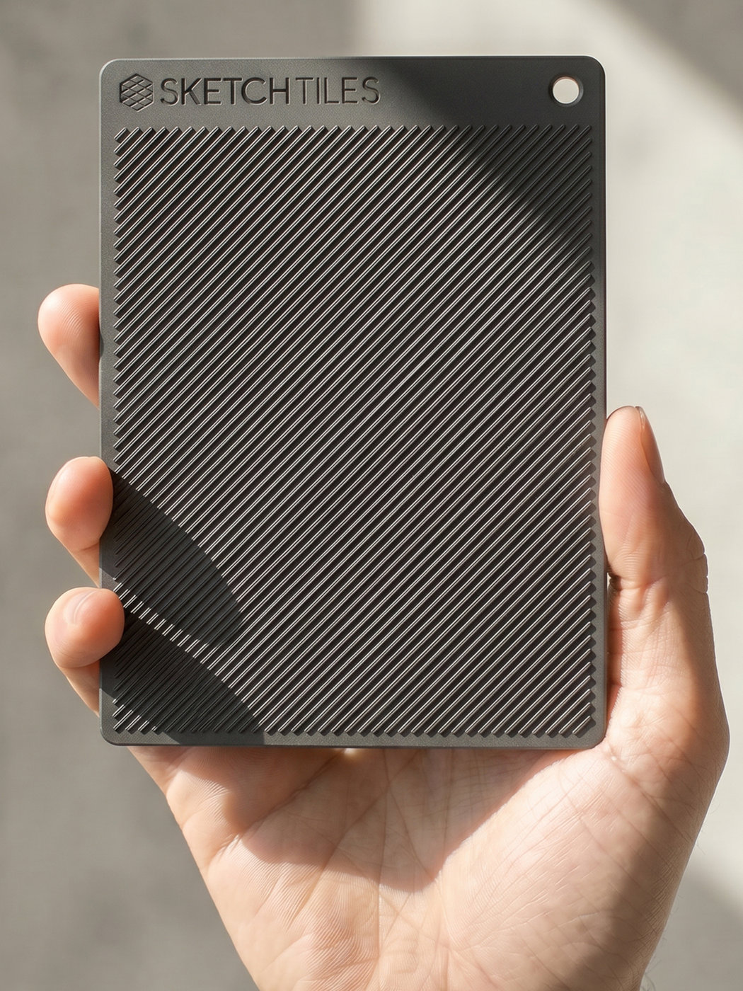 The Diagonal Lines Tile: product photo 1