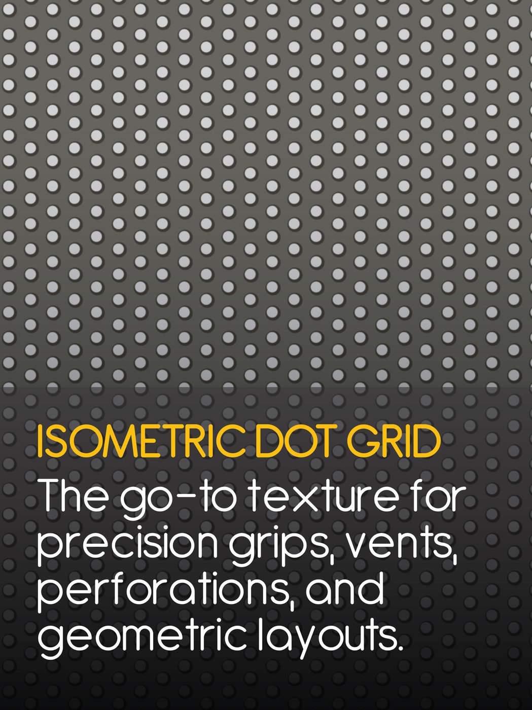 The Isometric Dot Grid Tile: product photo 2