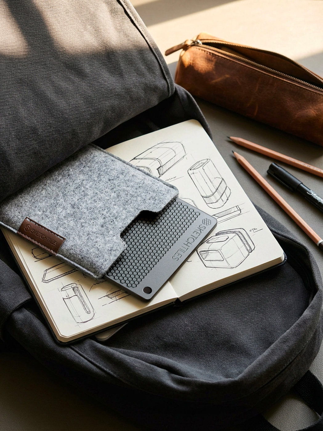 Felt Carry Case: product photo 1