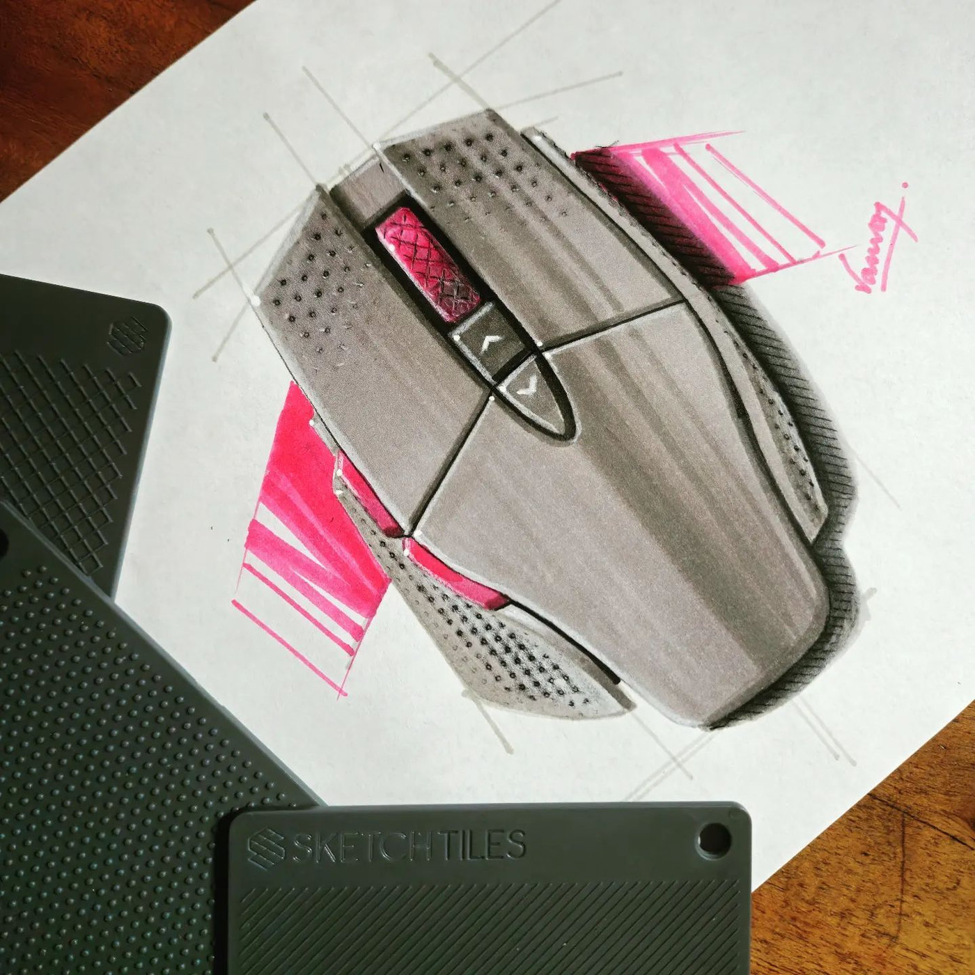 The Isometric Dot Grid Tile: product photo 3