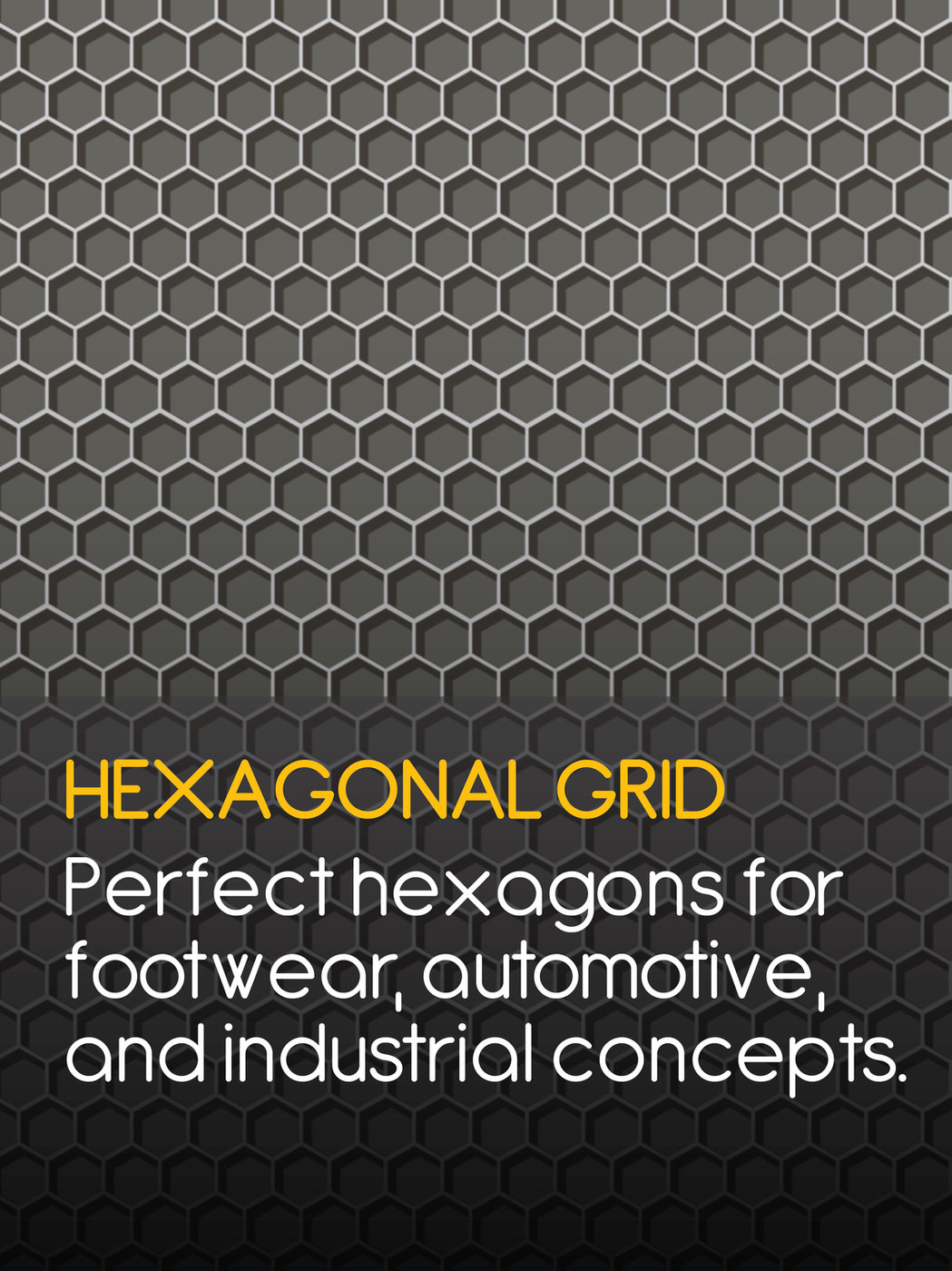 The Hexagonal Grid Tile: product photo 2